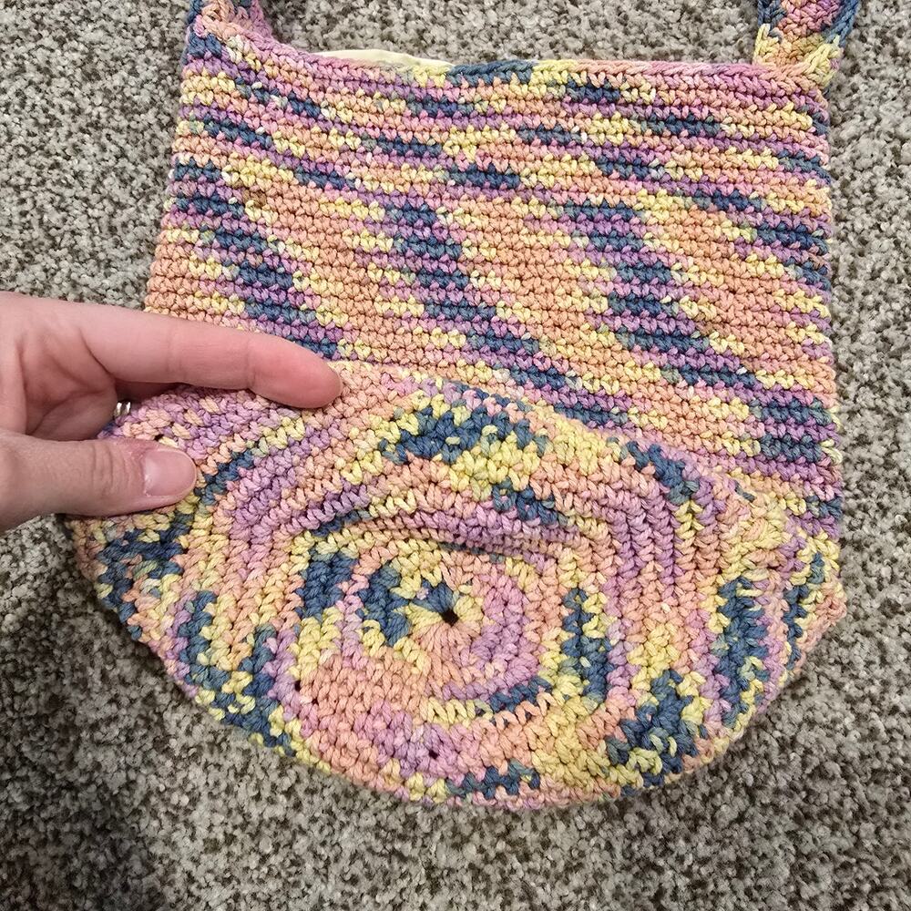 Wild Fable Knit Colorful Boho Hobo Crossbody Bag - Picture 4 of 9